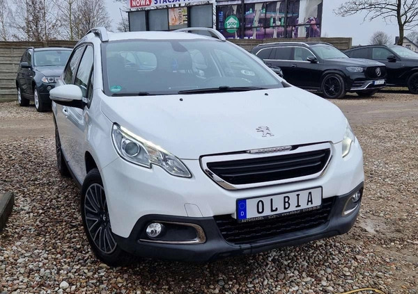 Peugeot 2008 cena 41900 przebieg: 63100, rok produkcji 2016 z Zbąszyń małe 596